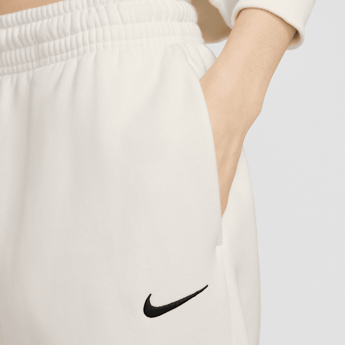 Nike   Sportswear Phoenix Fleece High Rise Oversized Pants beige 29497 5