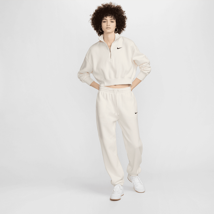 Nike   Sportswear Phoenix Fleece High Rise Oversized Pants beige 29497 8