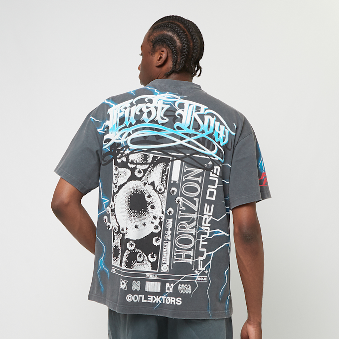 First Row Premium Tee W/Rhinestone grijs 29694 2