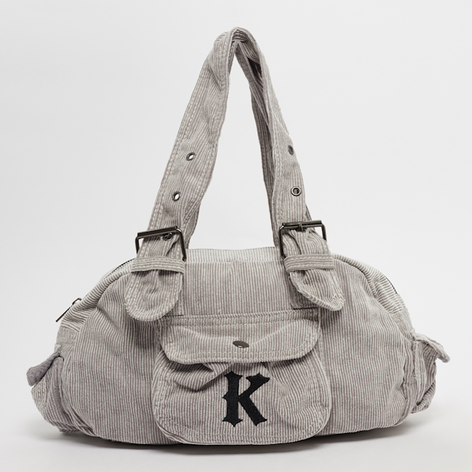 Karl Kani Embroidery Corduroy Shoulder Bag beige 40746 1