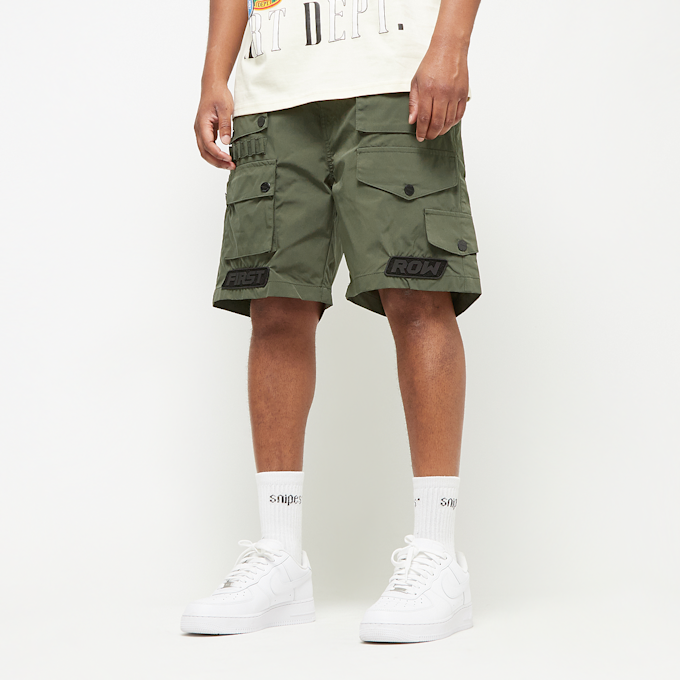 First Row Utility Cargo Shorts groen 29770 1