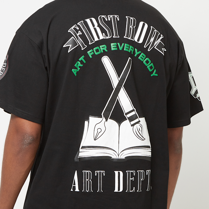 First Row Art Dept Tee zwart 29787 6