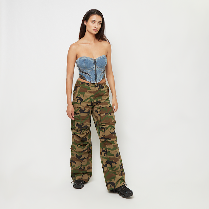 First Row Denim Bustier blauw 30059 4