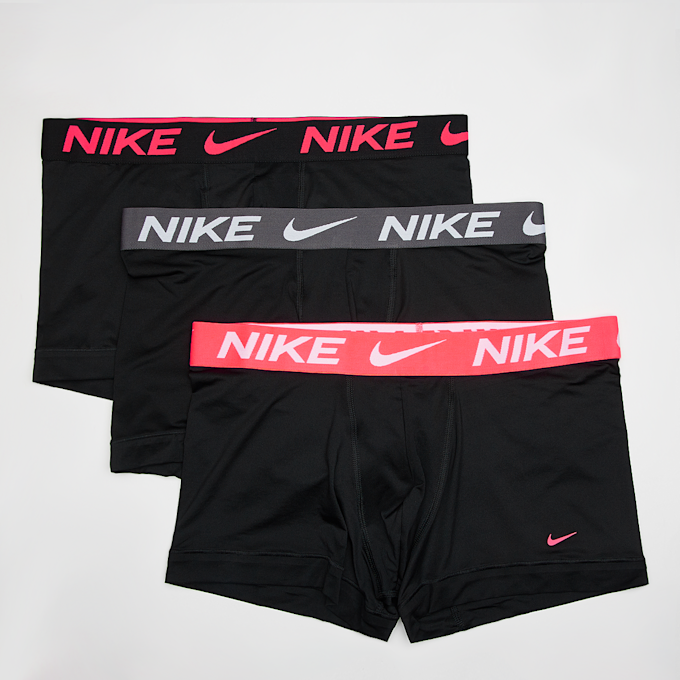 Shop Nike Everyday Cotton Stretch Trunk (3 Pack) zwart