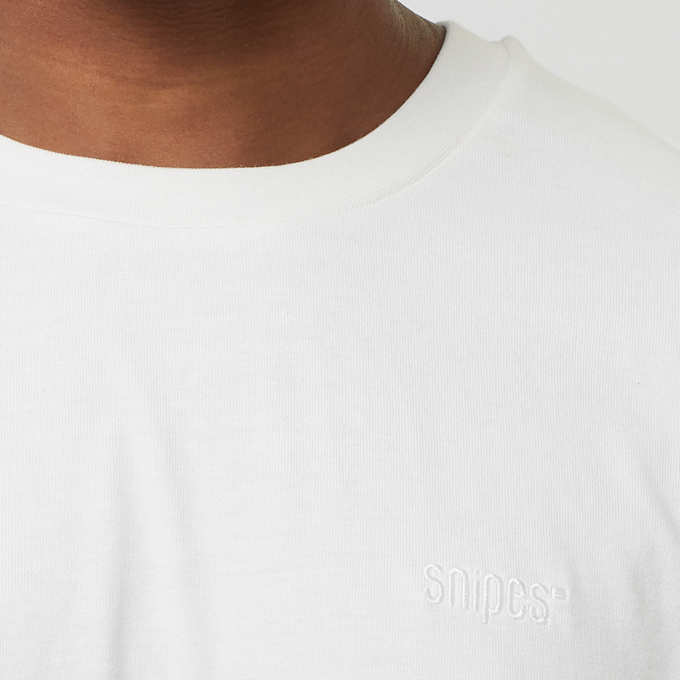 SNIPES Small Logo Essential Oversized Tee branco 32957 3