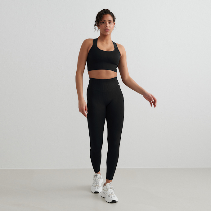 aim'n Ribbed Seamless Tights zwart 33136 4