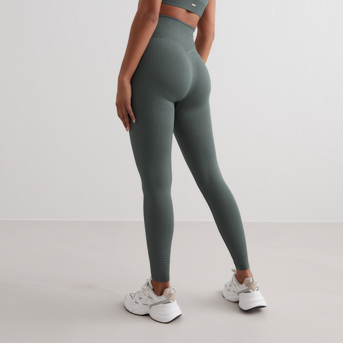 aim'n Ribbed Seamless Tights vert 33137 2