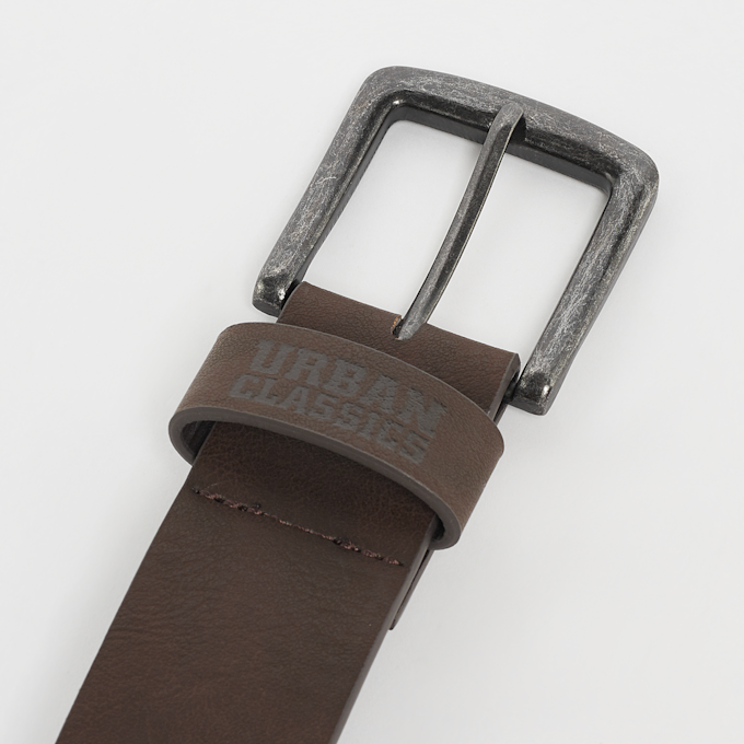 Urban Classics Leather Imitation Belt bruin 33145 3
