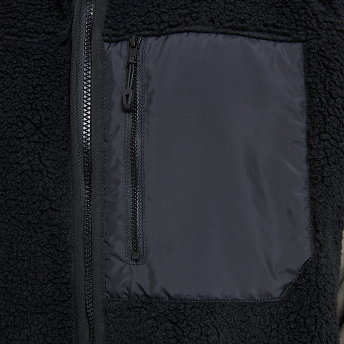 Urban Classics Sherpa Vest black noir 33452 3