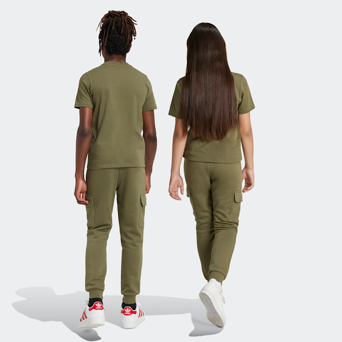 adidas Originals Fleece Cargohose grün 41326 2
