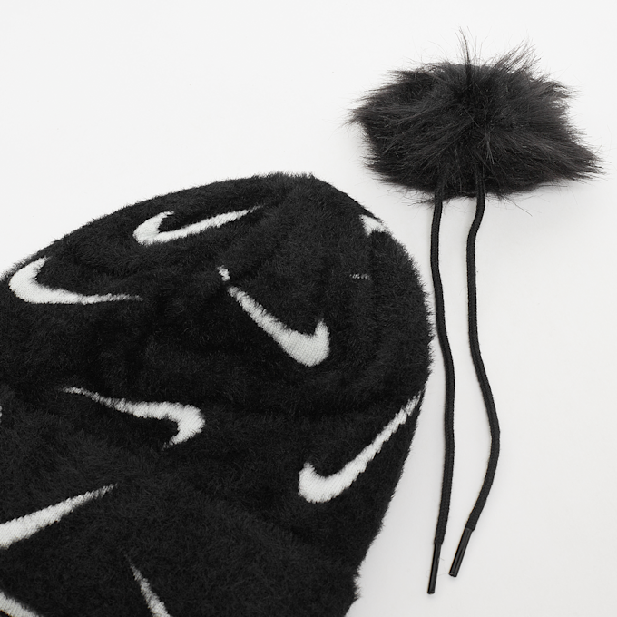 Nike   K NK Peak Beanie SC POM F24 noir 41592 4