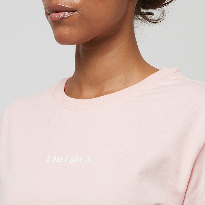 Miss Tee I Don't Give A F Tee lichtroze 41522 3