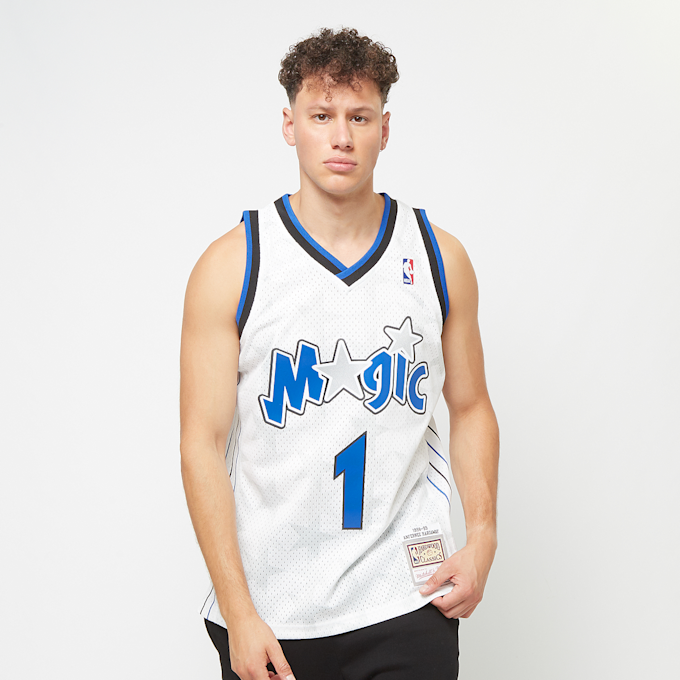 Mitchell & Ness NBA Swingman Jersey 98 Orlando Magic Anfernee Hardaway weiß 40227 1