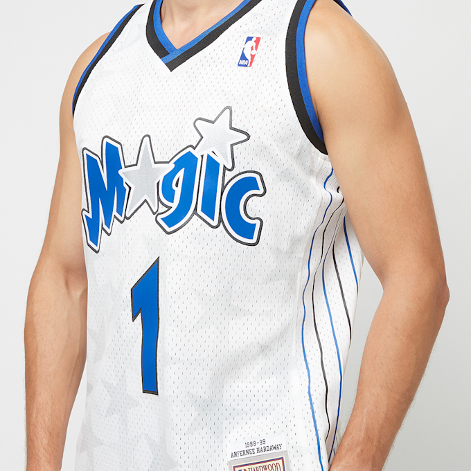 Mitchell & Ness NBA Swingman Jersey 98 Orlando Magic Anfernee Hardaway weiß 40227 3