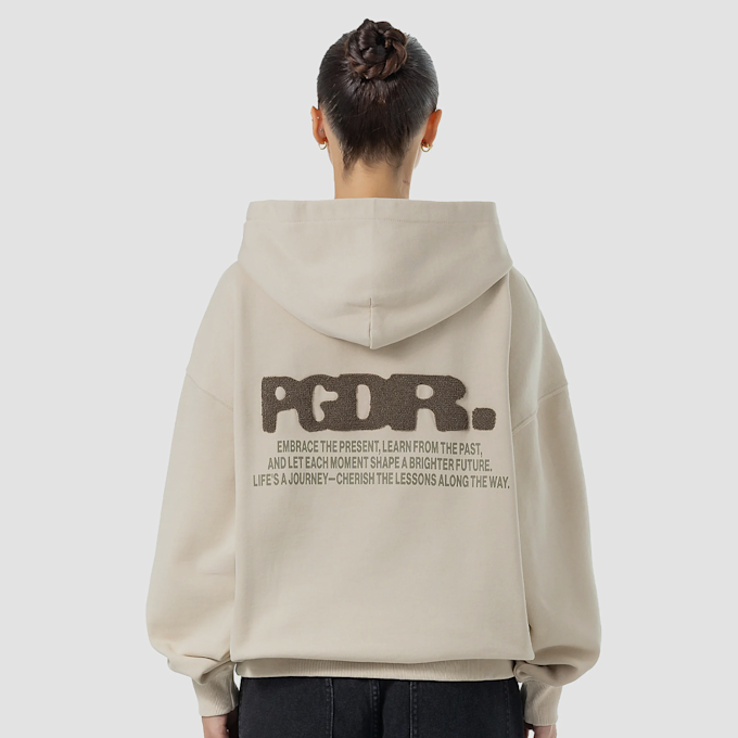 Pegador Dee Oversized Hoodie beige 40383 1