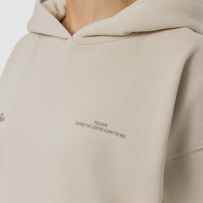 Pegador Dee Oversized Hoodie beige 40383 3