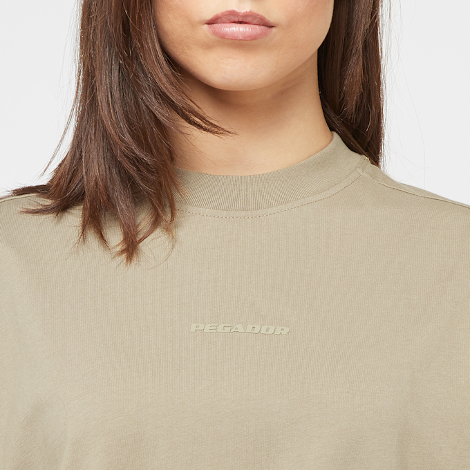 Pegador Bracy Heavy Oversized Tee beige 40349 3