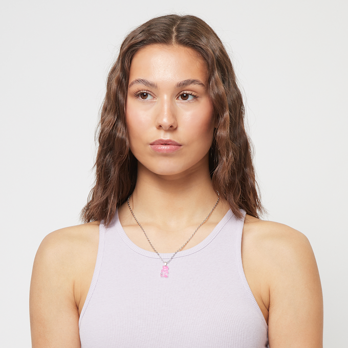 fainz Bear Chain Strawberry Milkshake argent 41411 3