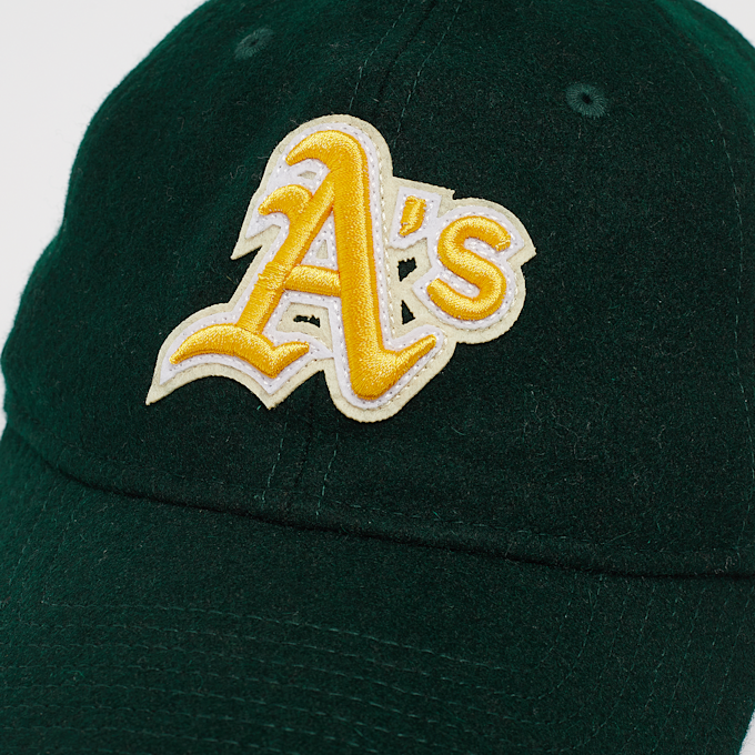 Cappello Strapback 47 Brand Oakland Athletics - Giallo E Verde, Regolabile, Nuovo Con Etichette, Perfetto Per Tifosi Baseball