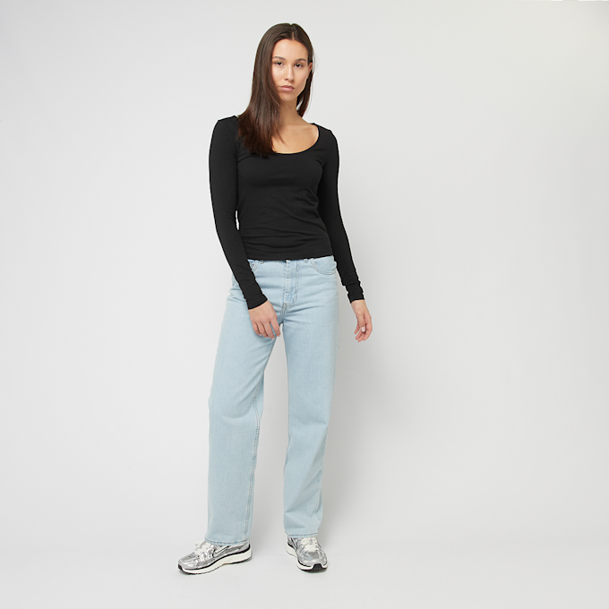 Urban Classics Wide Neck Longsleeve schwarz 41541 3