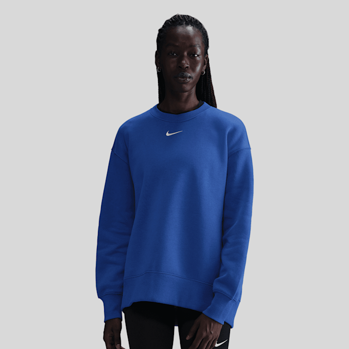 Nike   Sportswear Phoenix Fleece Oversized Crew blu 42209 1