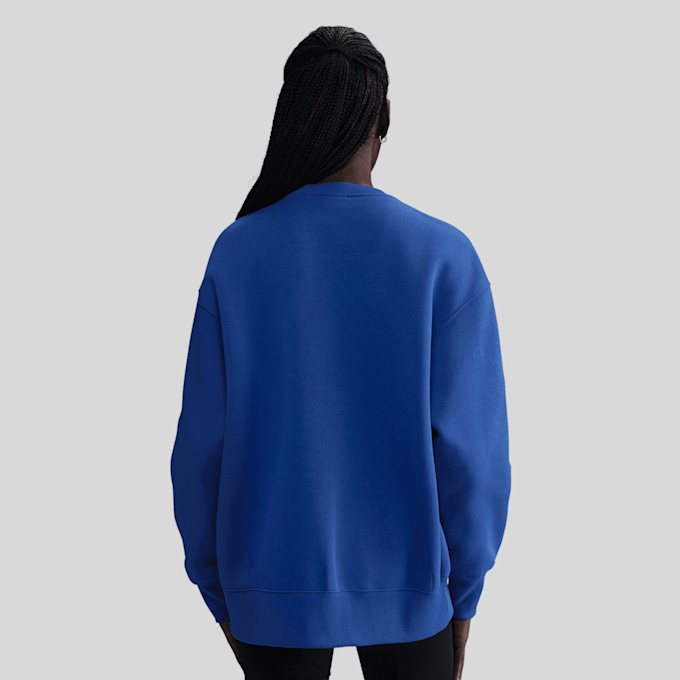 Nike   Sportswear Phoenix Fleece Oversized Crew blu 42209 2