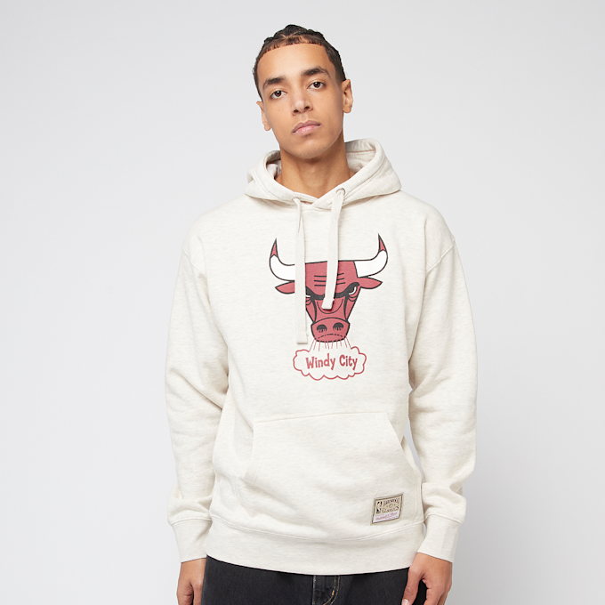Mitchell & Ness NBA Slammin Hoodie Chicago Bulls beige 44915 1