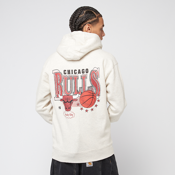 Mitchell & Ness NBA Slammin Hoodie Chicago Bulls beige 44915 2