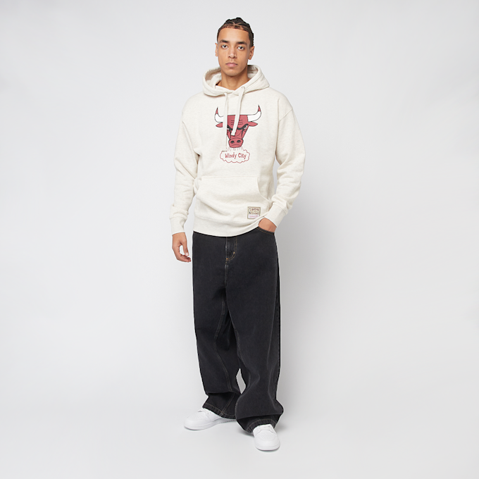 Mitchell & Ness NBA Slammin Hoodie Chicago Bulls beige 44915 5