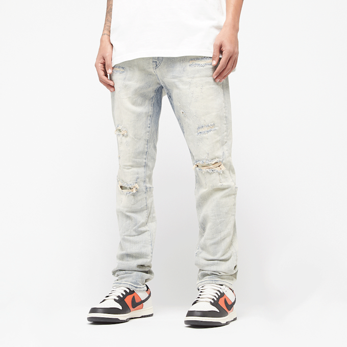 Smoke Rise Vintage Washed Jeans blu 45347 1