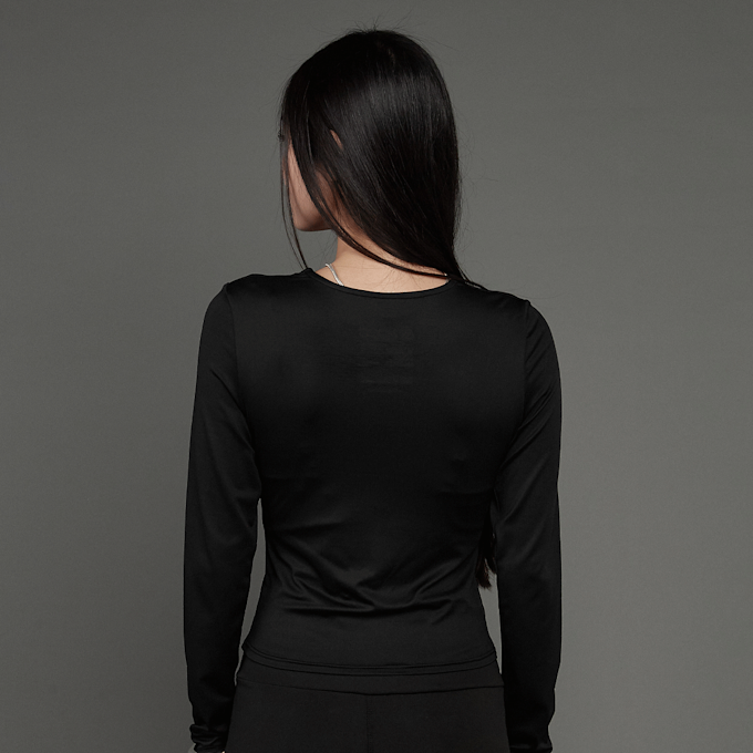 SNIPES S Cube Cut Out Longsleeve nero 45598 2