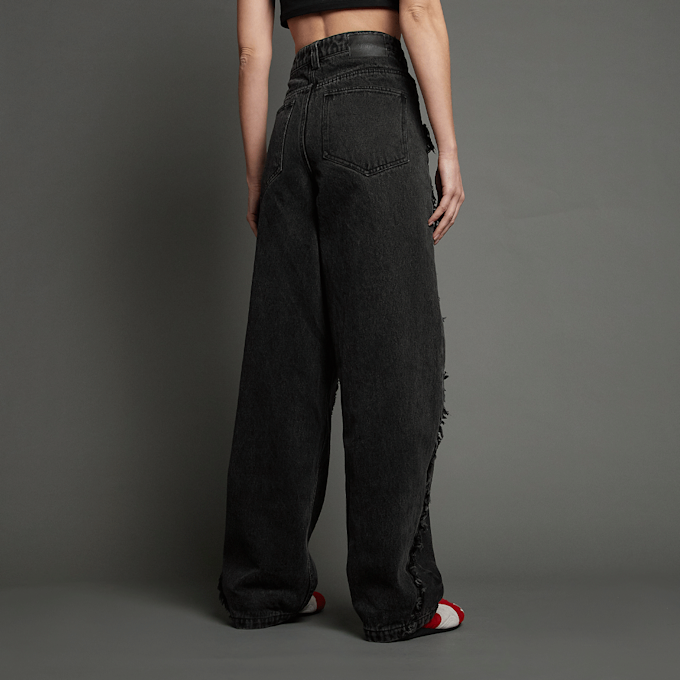 SNIPES S Cube Inside Out Baggy Denim grijs 45599 2