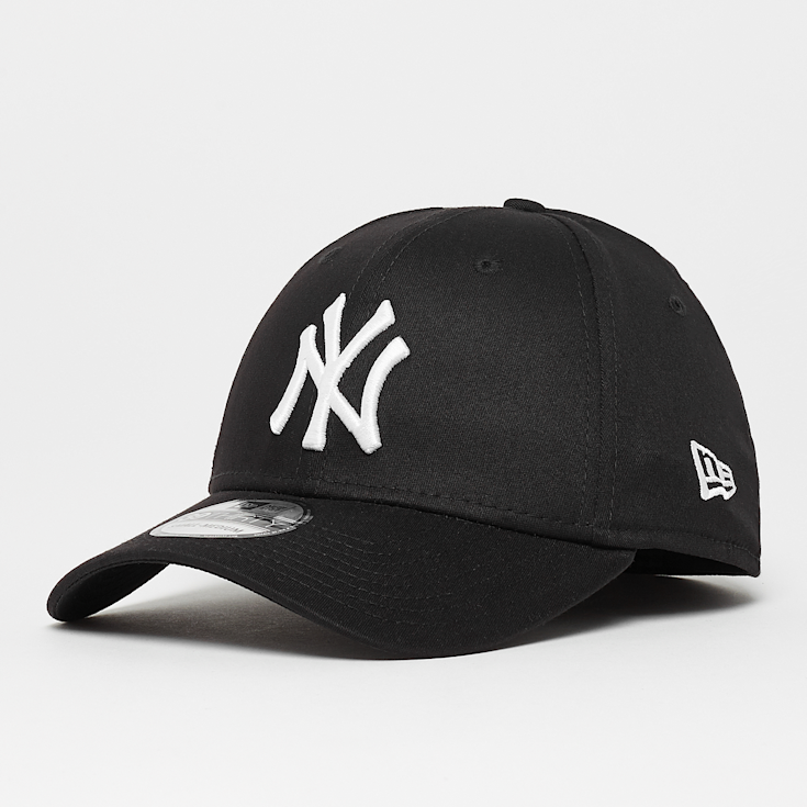 Black ny baseball cap discount