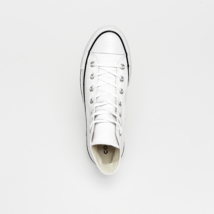 All white platform converse new arrivals