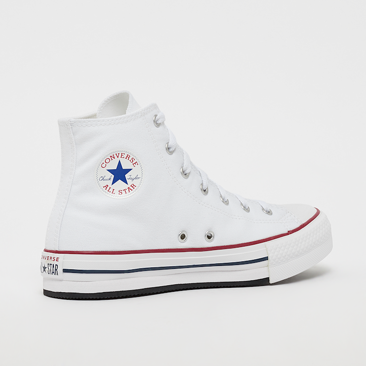 Shop Converse Chuck Taylor All Star Eva Lift Canvas Platform GS weiB