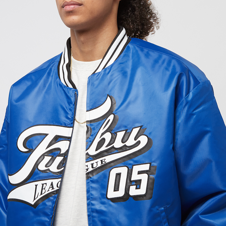 Varsity Reversible Satin Jacket