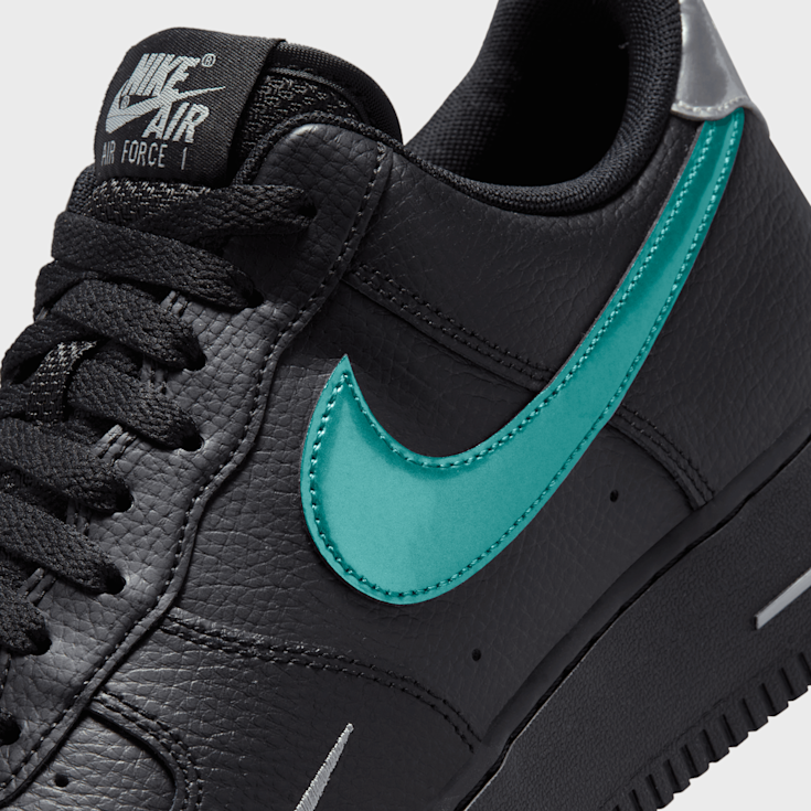 Nike air force 1 noir bleu best sale
