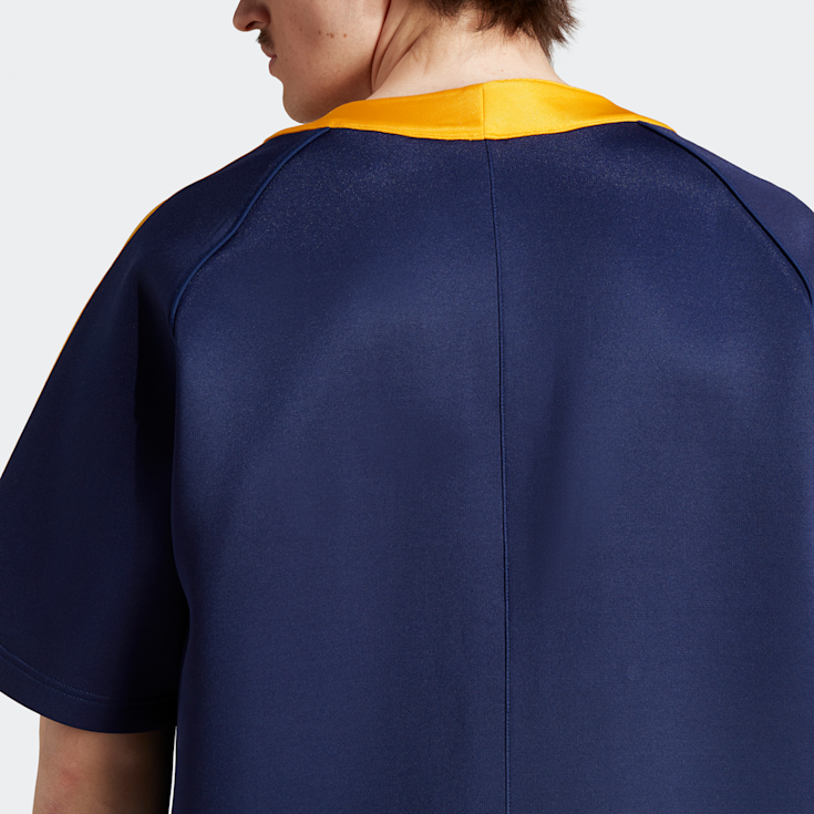 Adidas originals tape t-shirt yellow store