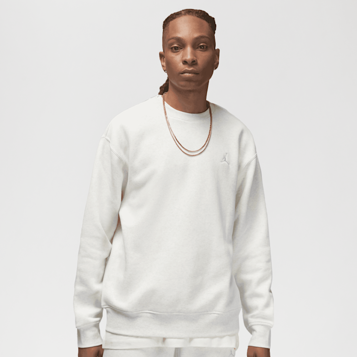 White fleece sweatshirt cheap
