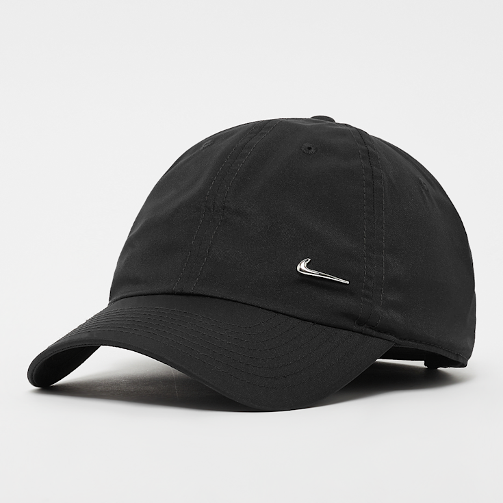 Black nike swoosh cap sales