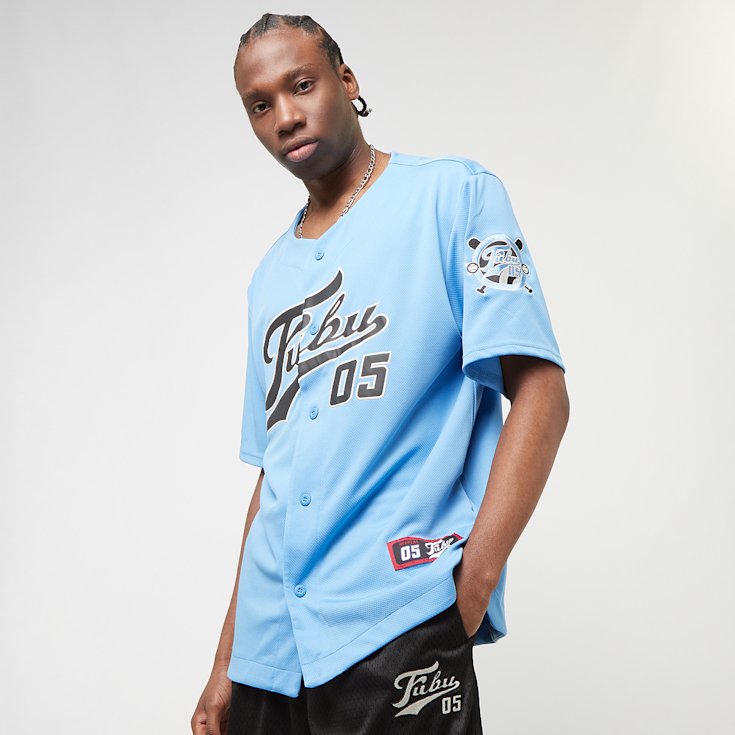 FUBU Varsity Baseball Jersey blau kaufen SNIPES