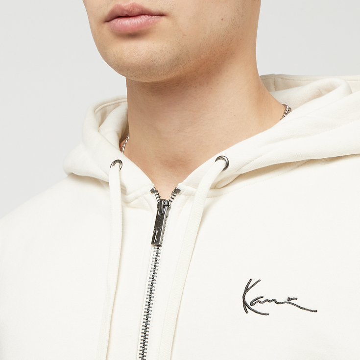 Karl Kani Chest Signature Os Heavy Sweat Full Zip Skull Hoodie weiB kaufen SNIPES
