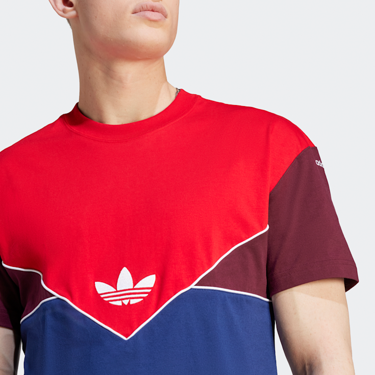 Adidas multicolor t shirt discount