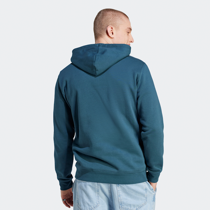 Compra adidas Originals Sudadera con capucha adicolor 3 Stripes azul SNIPES