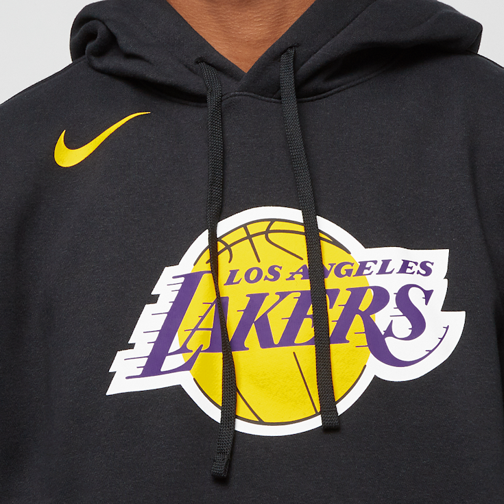 Black lakers hoodie nike hot sale