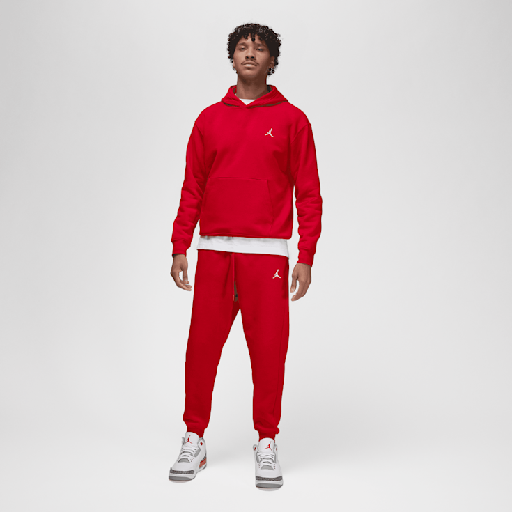 Jordan Essentials Fleece Pullover rot kaufen SNIPES