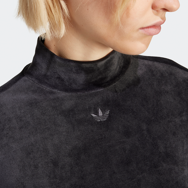adidas Originals Velour Longsleeve schwarz kaufen
