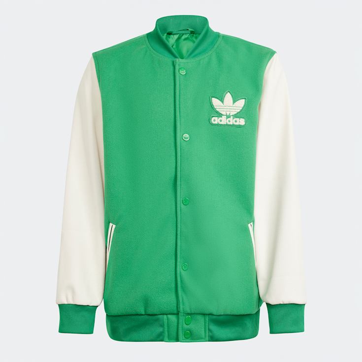 Adidas originals badge varsity jacket top