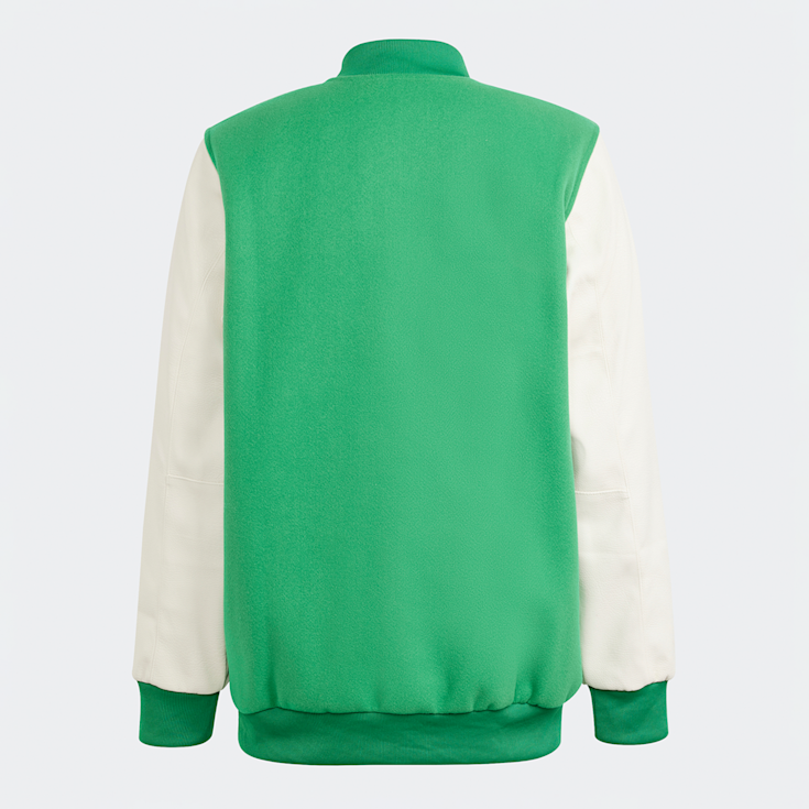 Adidas originals jacket with logo on back top