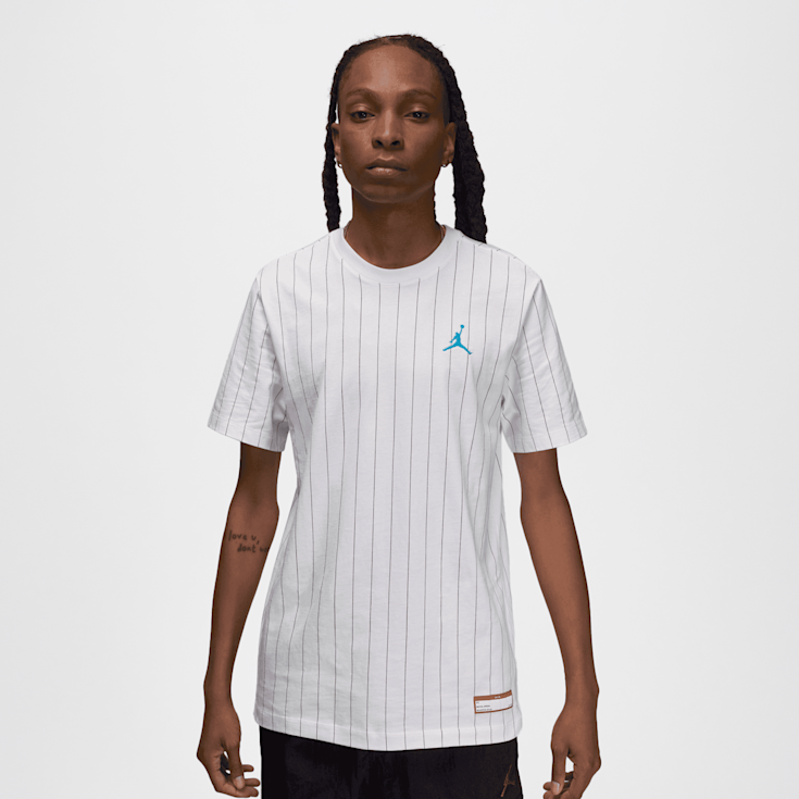 All white jordan shirt shop